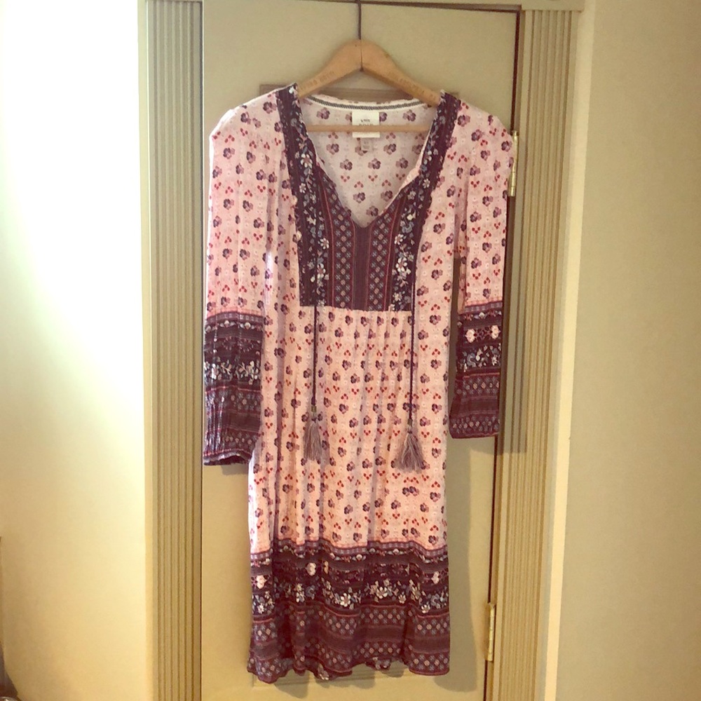 Bohemian print dress